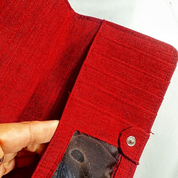 Disney Mickey Mouse Wallet Sketch Convertible Crossbody Embroidered Purse - Picture 10 of 16